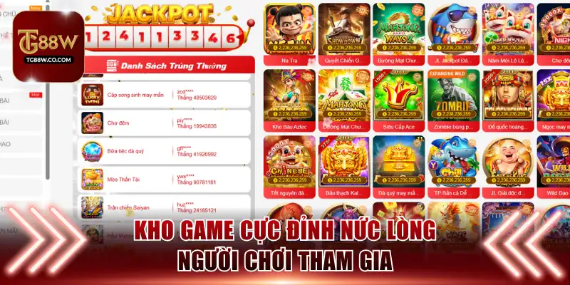 Kho game cực đỉnh nức lòng người chơi tham gia