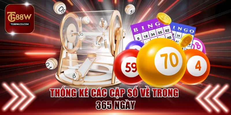Thống kê các cặp số về trong 365 ngày