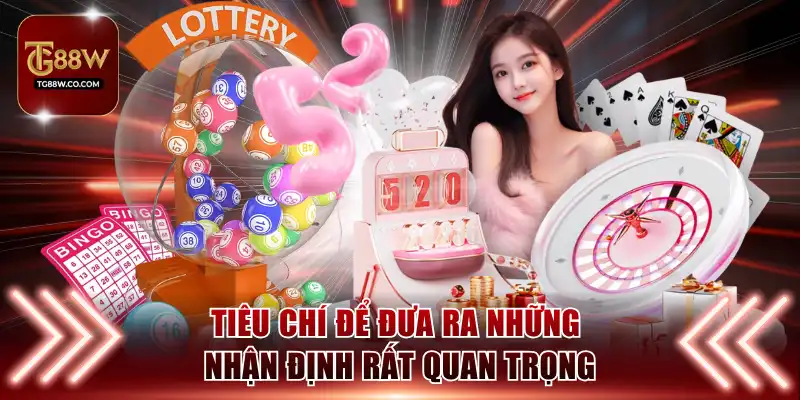 Tiêu chí để đưa ra những nhận định rất quan trọng